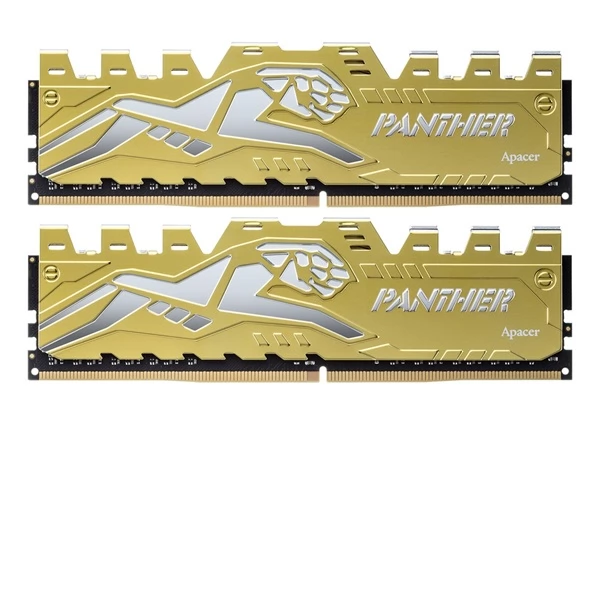 APACER 16GB Panther Golden DDR4 3200MHz CL16 KIT AH4U16G32C28Y7GAA-2