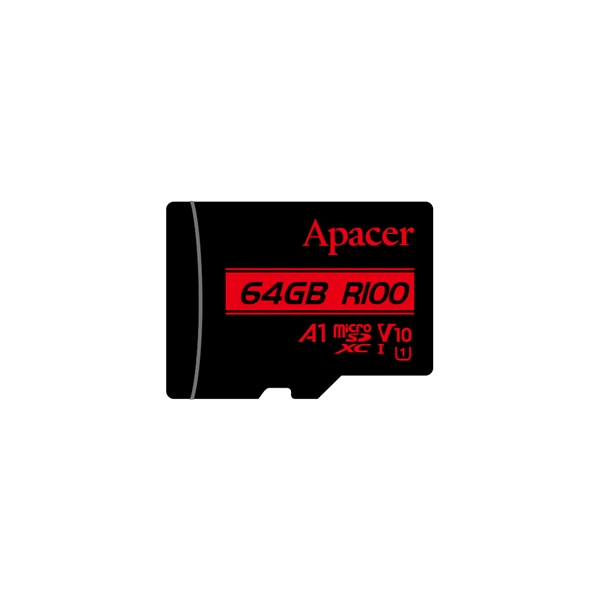 APACER R100 64GB MicroSDXC 10 MB/s AP64GMCSX10UB-R