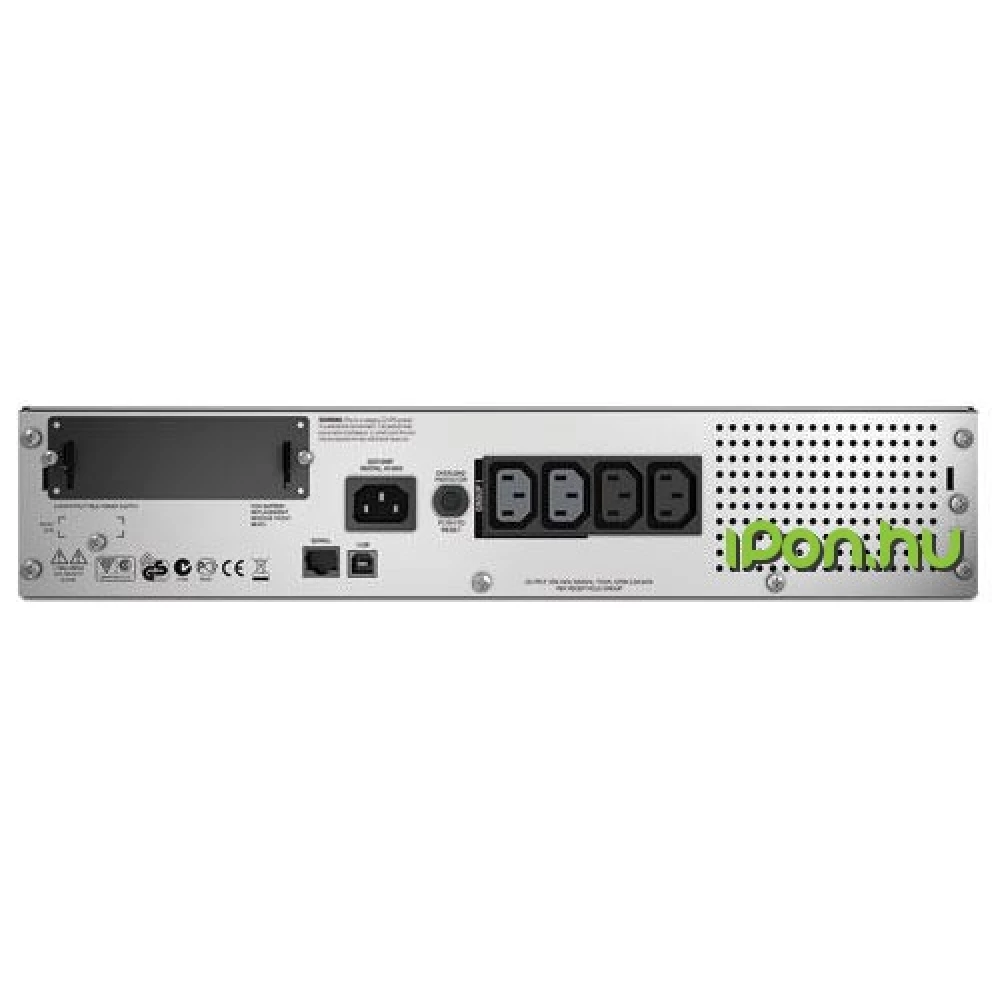 APC Smart-UPS 750VA LCD RM 2U 230V with Network Card SMT750RMI2UNC