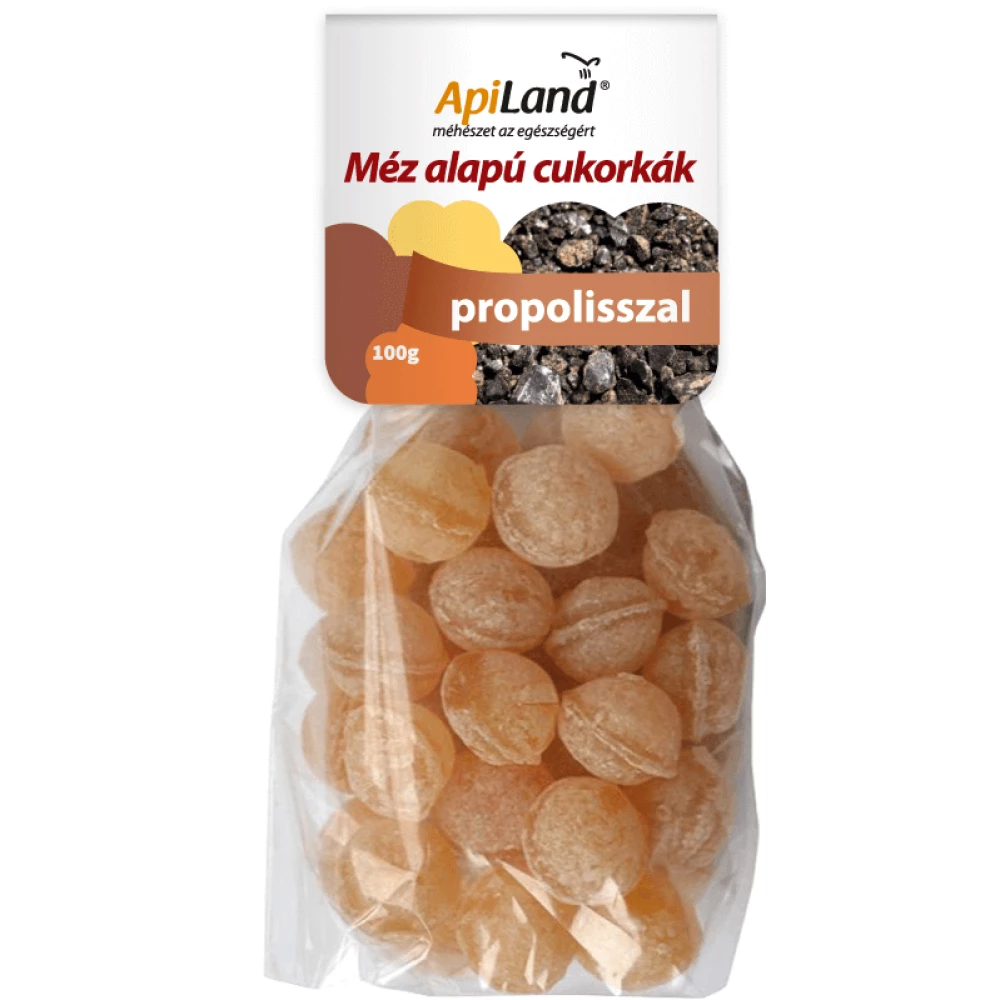 Apiland mézes és propoliszos cukorkák 100 g