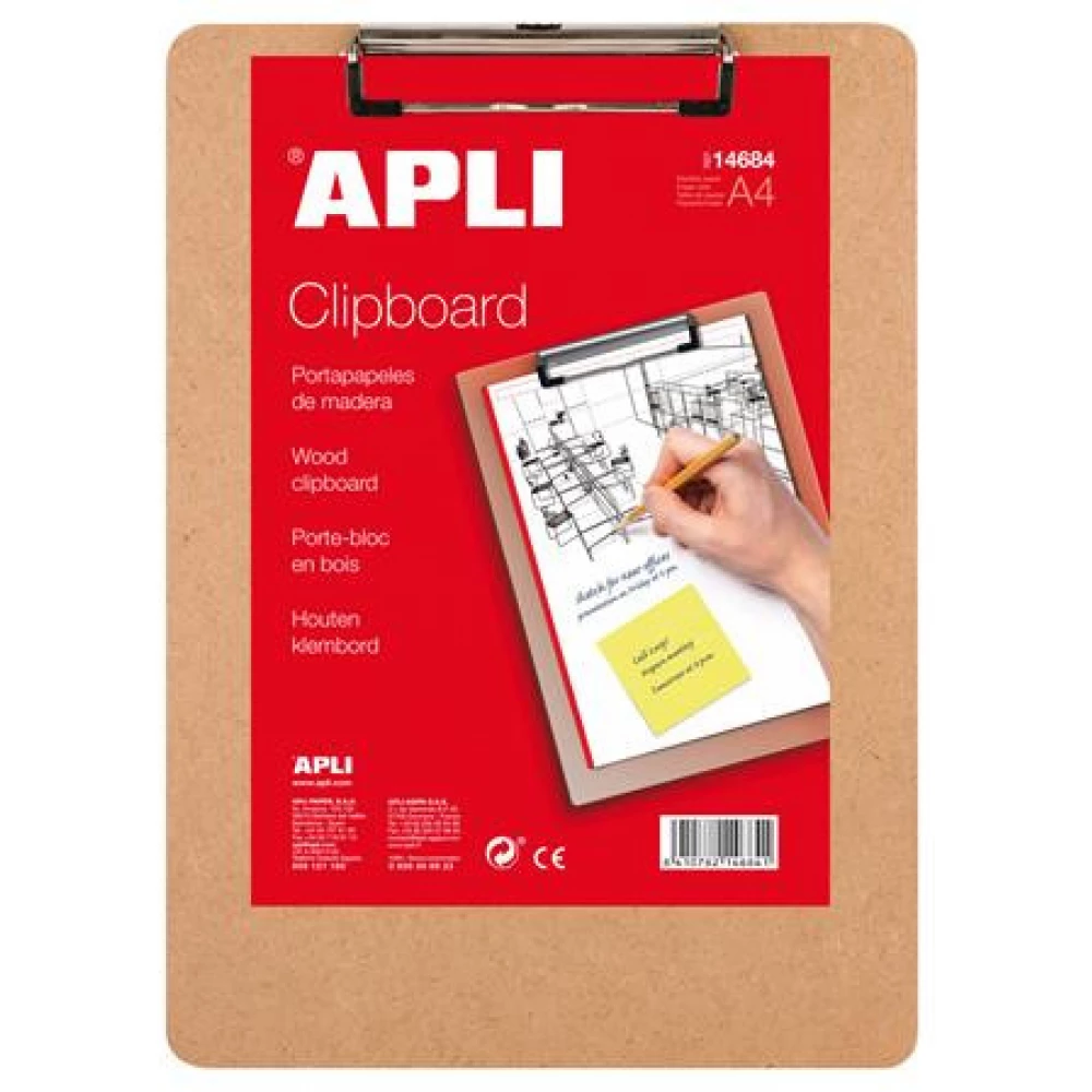 APLI Felírótábla fa A4