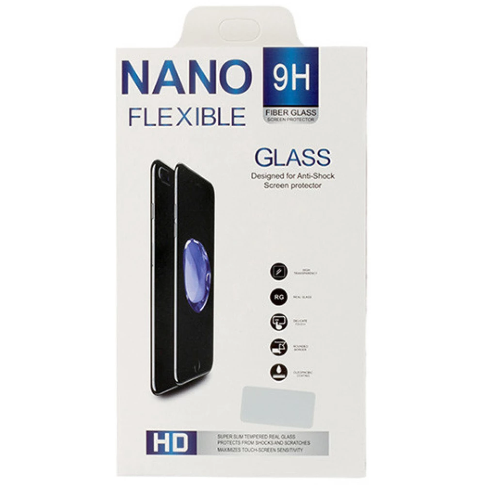 Apple iPhone X / XS / 11 Pro Kijelzővédő fólia ütésálló fólia Tempered Glass (edzett üveg) Nano Flexi Glass Clear