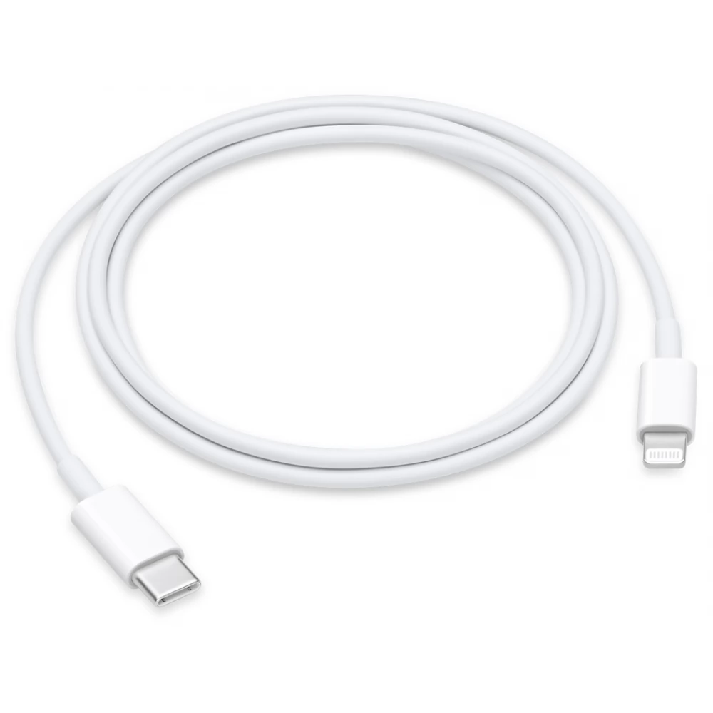 APPLE USB 2.0 Type C Lightning Töltő/adatkábel Fehér 1m MM0A3ZM/A