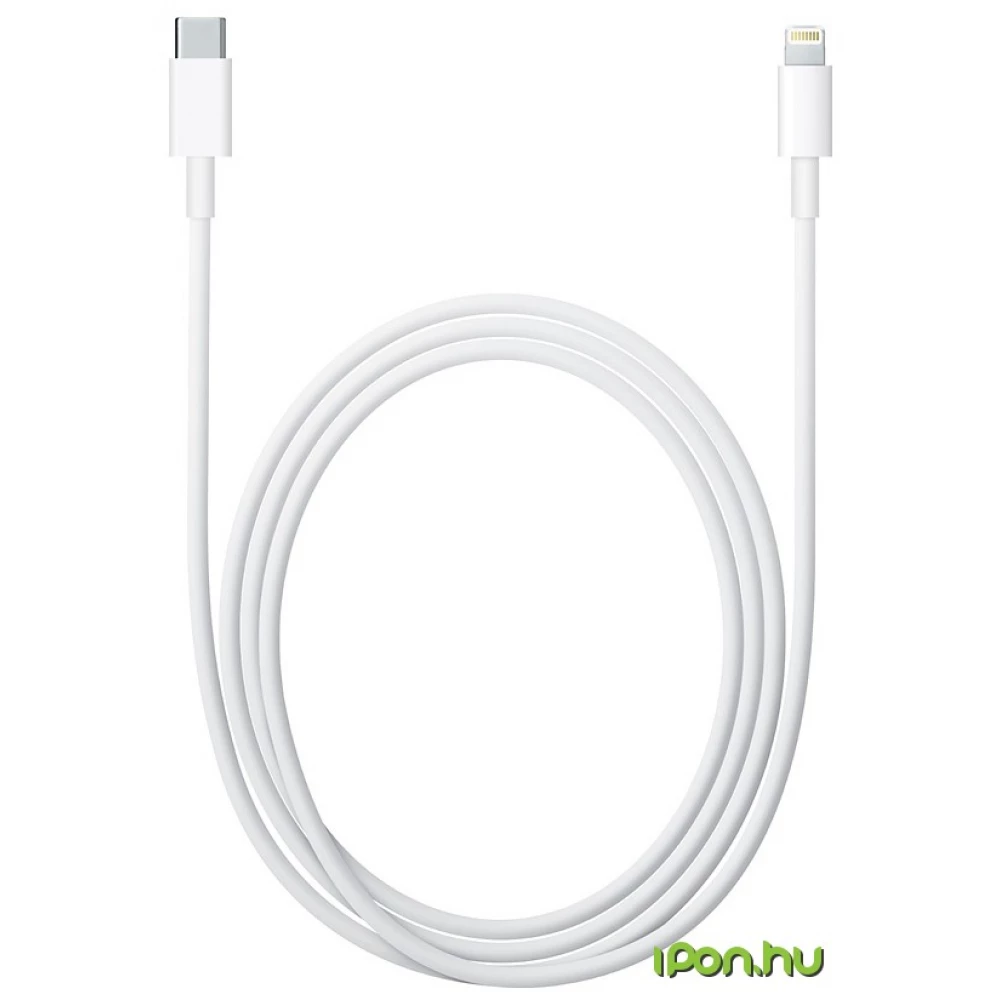 APPLE USB 2.0 Type C Lightning Töltő/adatkábel Fehér 2m MKQ42ZM/A