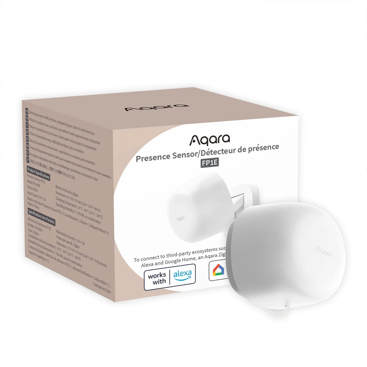 AQARA FP1E Zigbee-s jelenlét-érzékelő