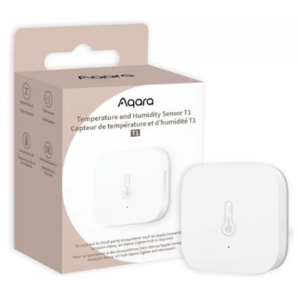AQARA TH-S02D Zigbee 3.0 hőmérséklet és páratartalom érzékelő T1