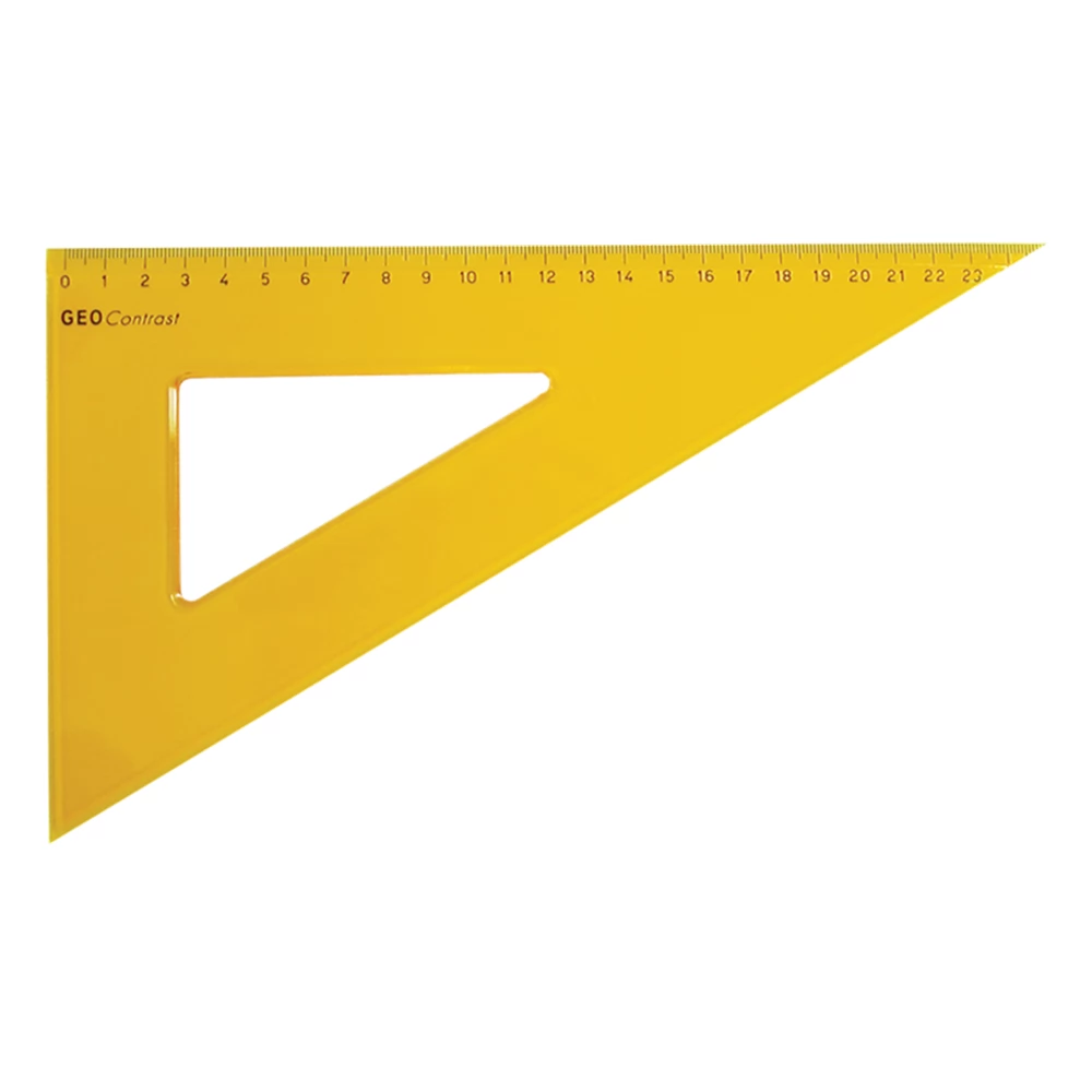 ARISTO 60°-30° háromszög vonalzó 25 cm