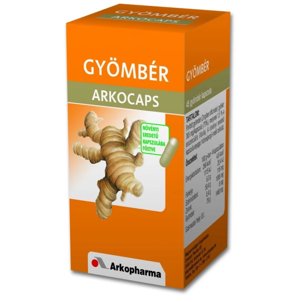ARKOCAPS Arkocaps gyömbér kapszula 40 db