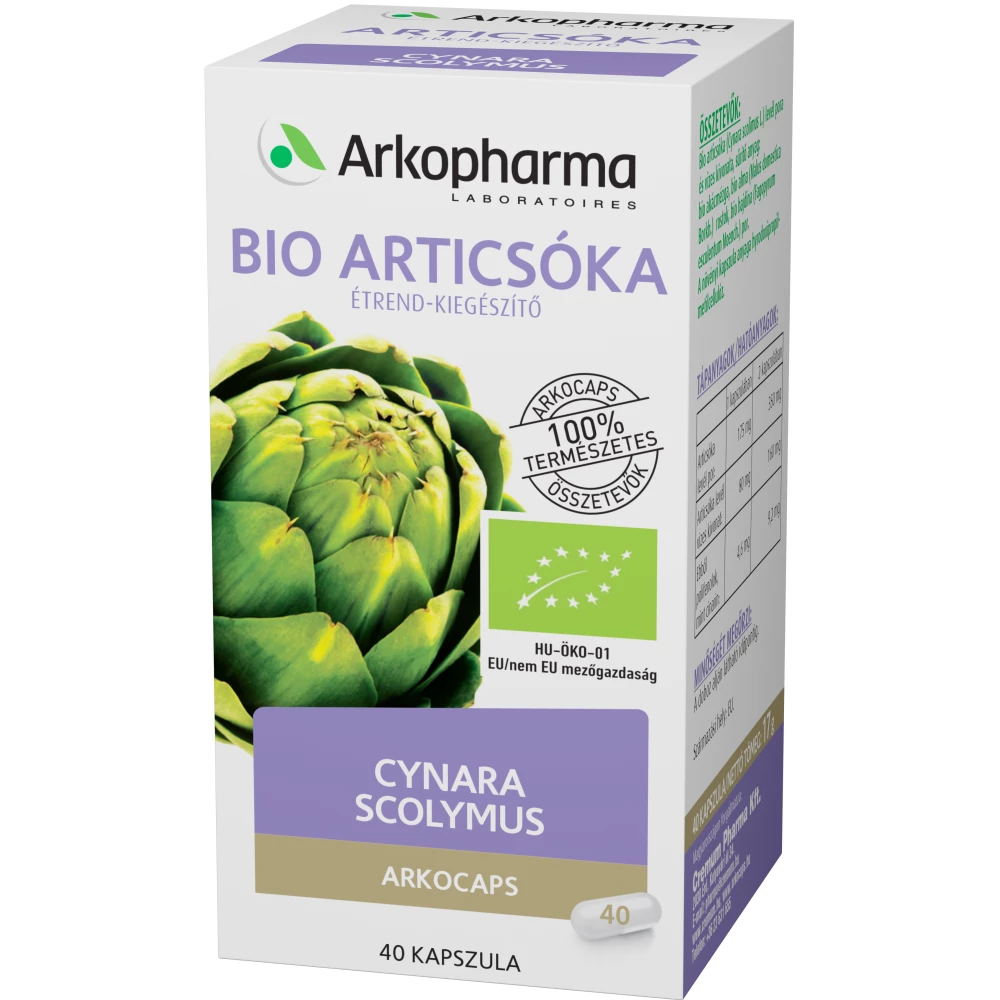 Arkocaps bio articsóka kapszula 40 db