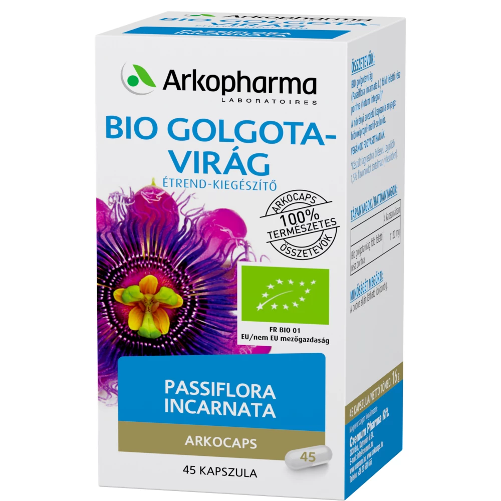 Arkocaps bio golgotavirág kapszula 45 db