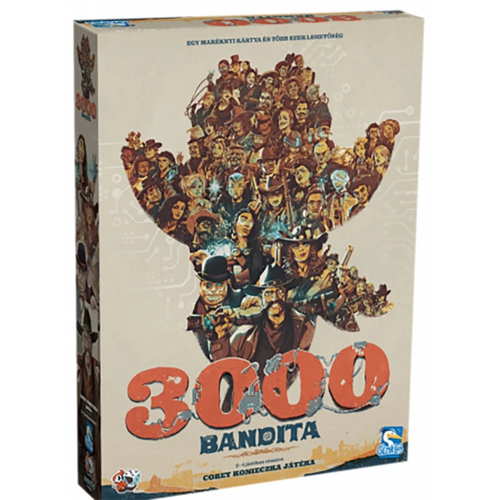 ASMODEE 3000 bandita társasjáték