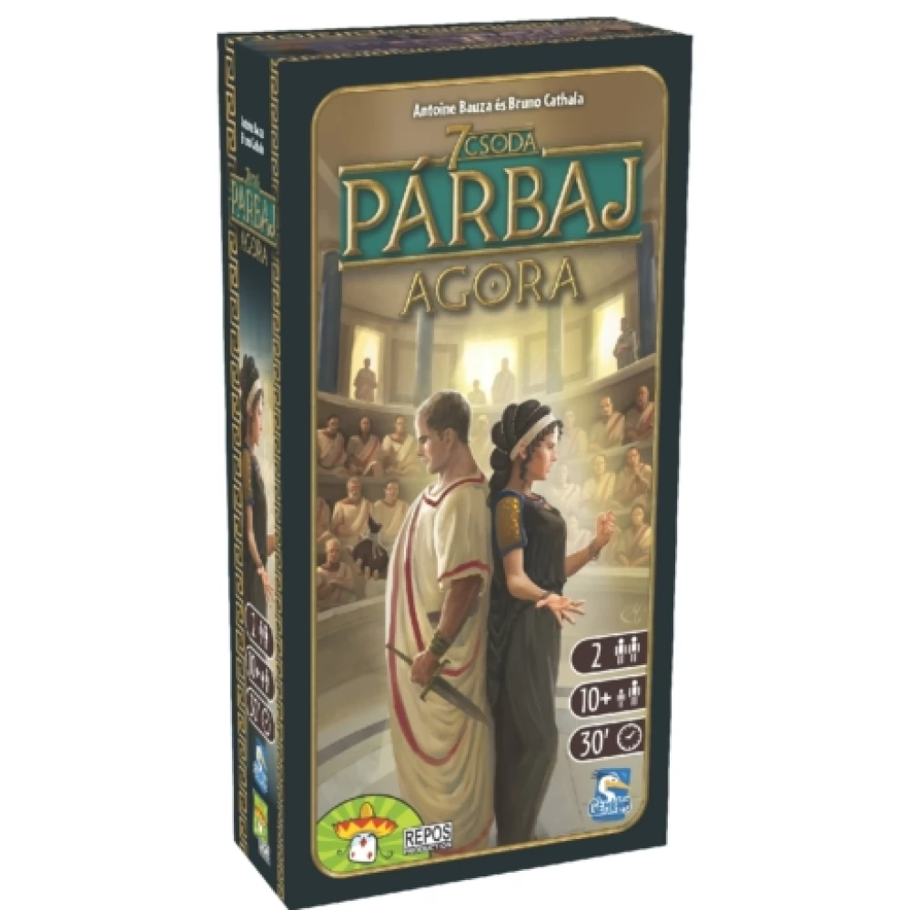 ASMODEE 7 csoda Párbaj társasjáték Agora kiegészítő