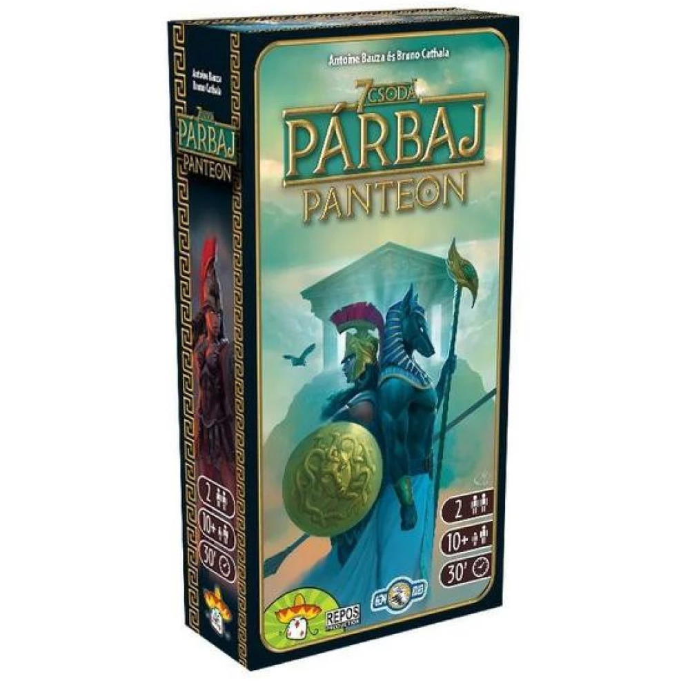 ASMODEE 7 Csoda Párbaj társasjáték Panteon kiegészítő