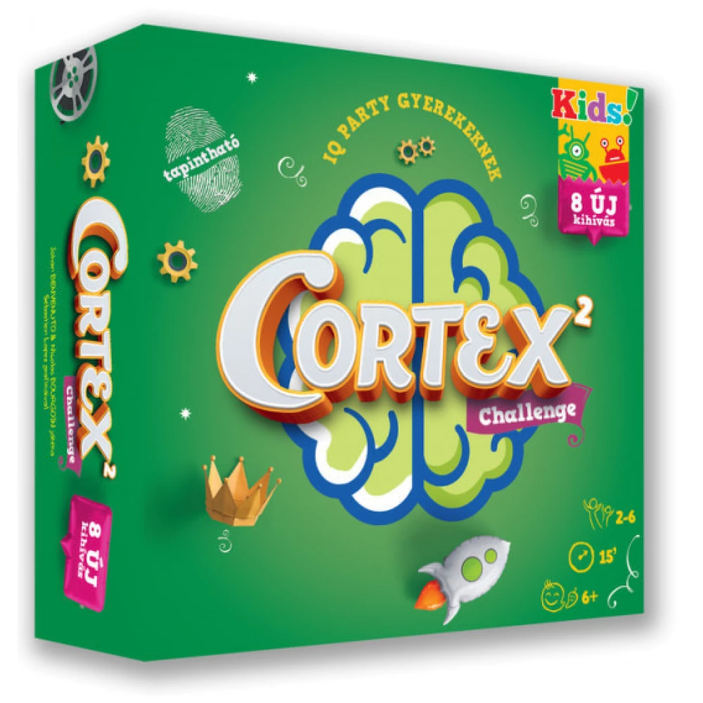 ASMODEE Cortex Challenge Kids 2 IQ party kártyajáték