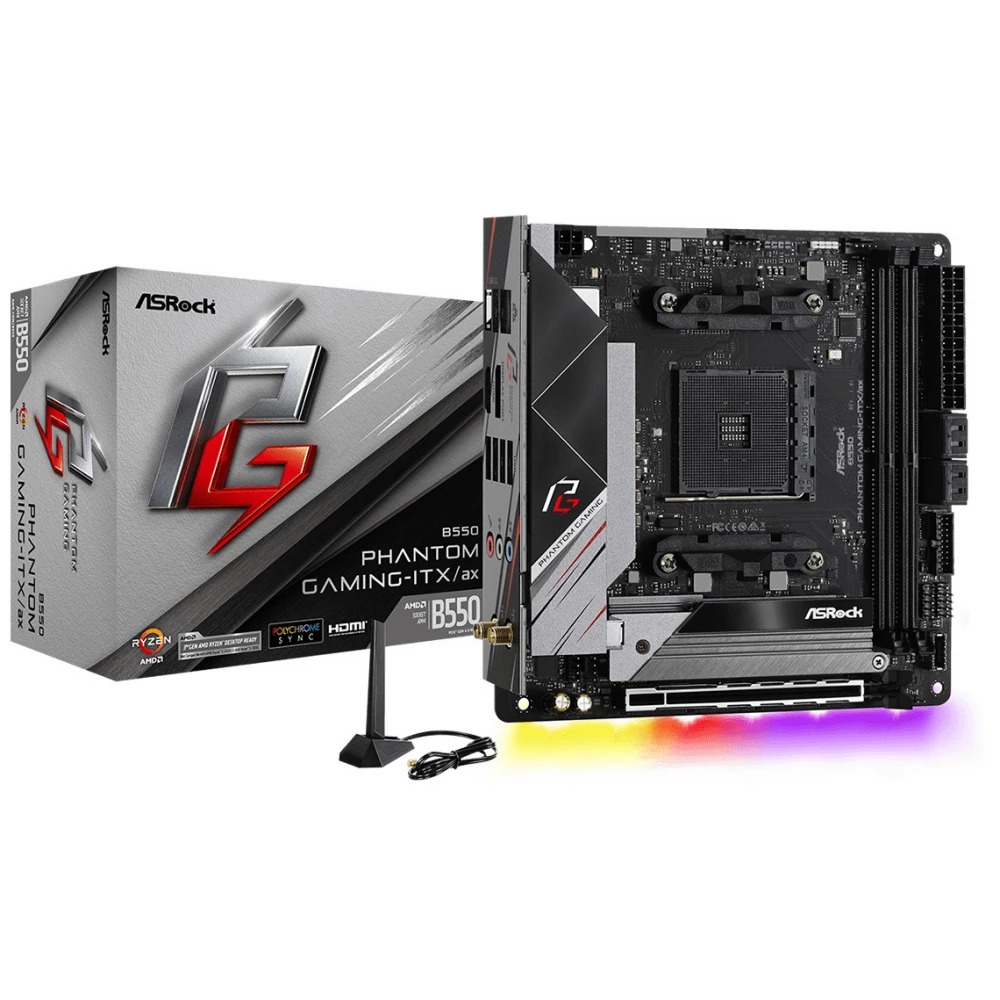 ASROCK B550 Phantom Gaming-ITX/ax