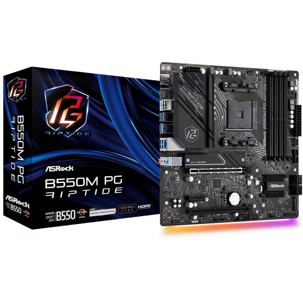 ASROCK B550M PG Riptide