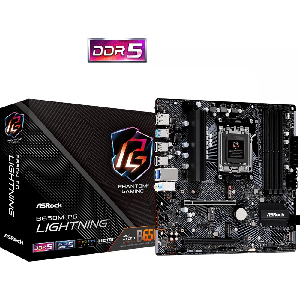 ASROCK B650M PG Lightning