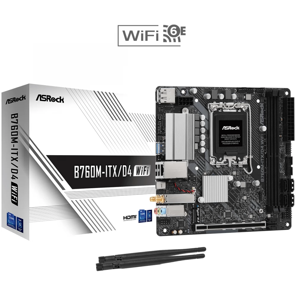 ASROCK B760M-ITX/D4 WIFI