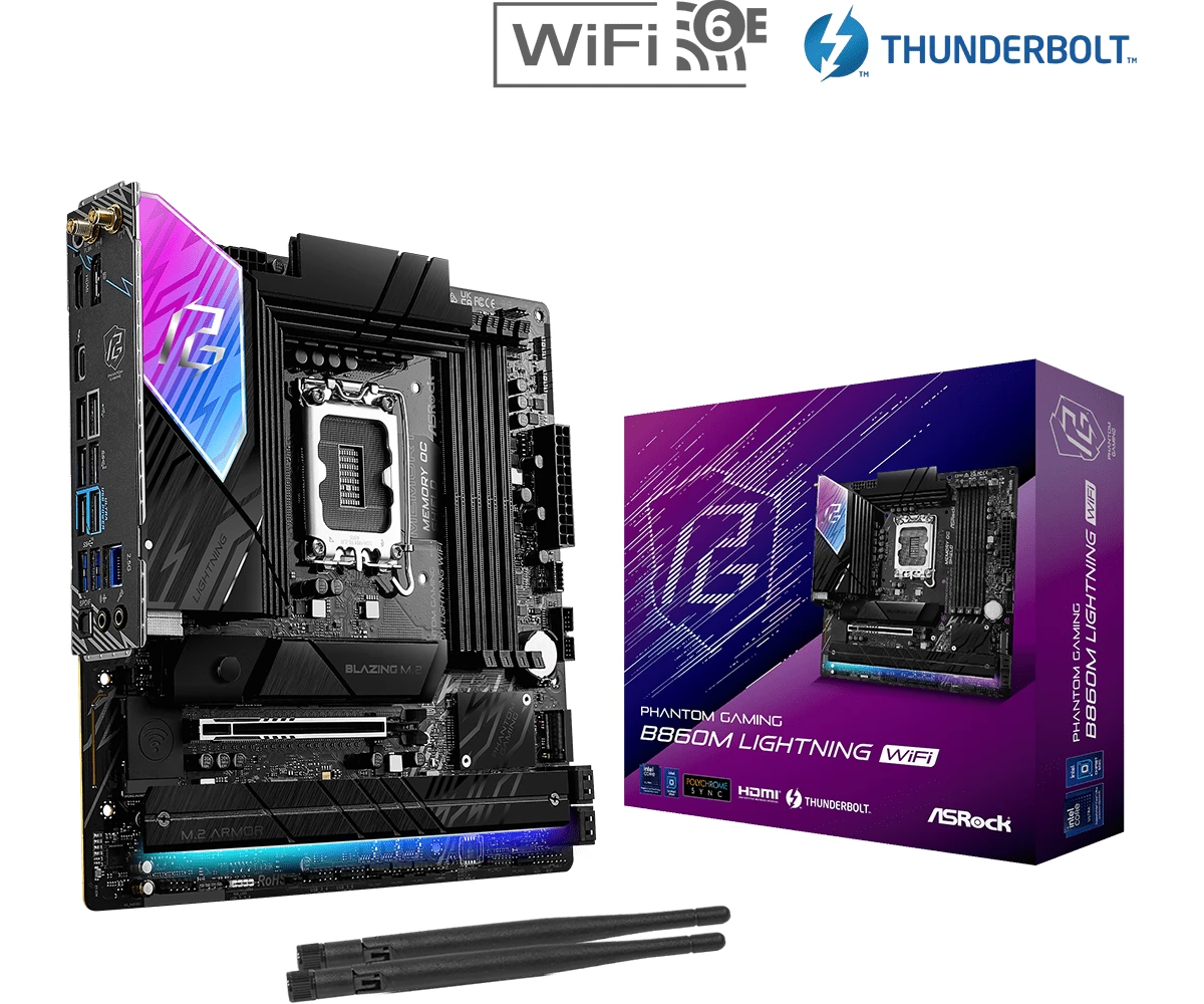 ASROCK B860M Lightning WiFi