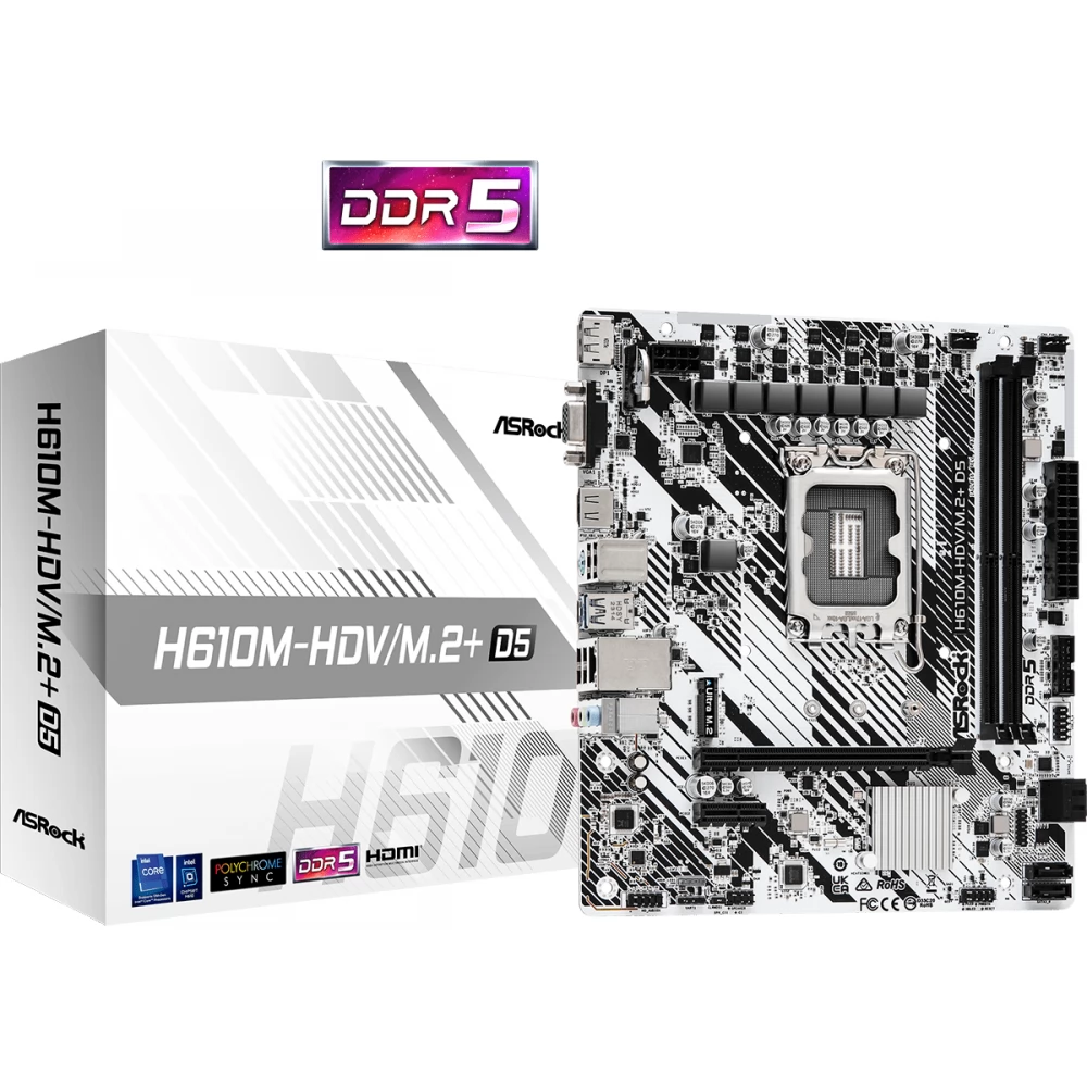 ASROCK H610M-HDV/M.2+ D5