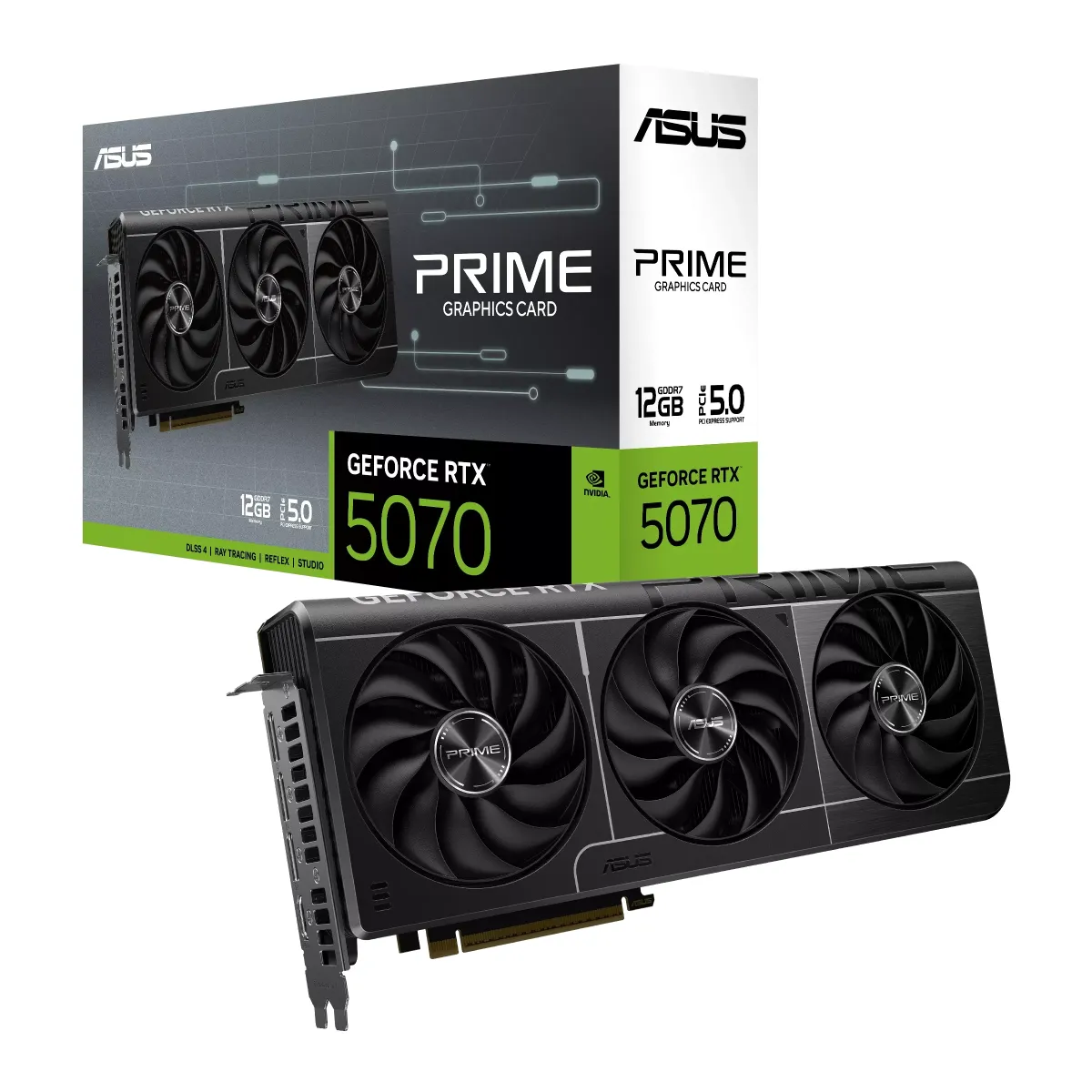 ASUS PRIME-RTX5070-12G PRIME GeForce RTX 5070 12GB GDDR7 DLSS4