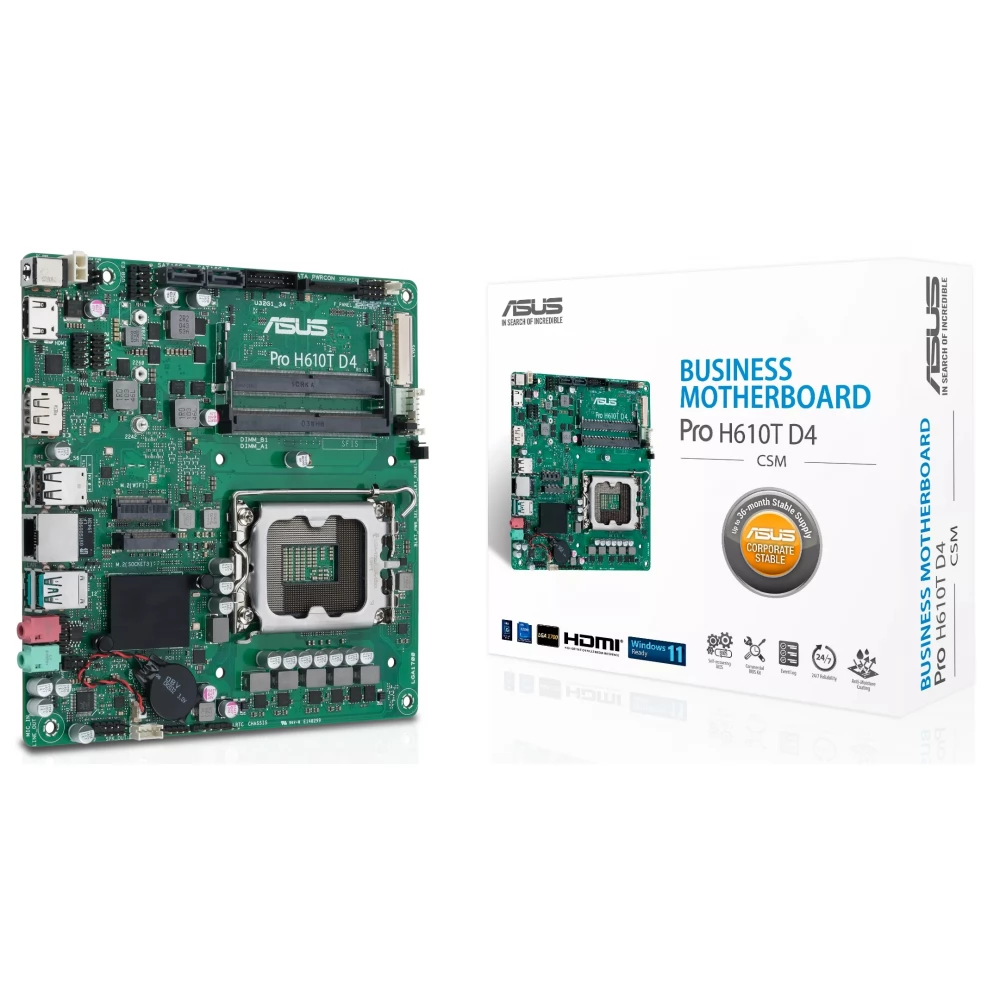 ASUS Pro H610T D4-CSM