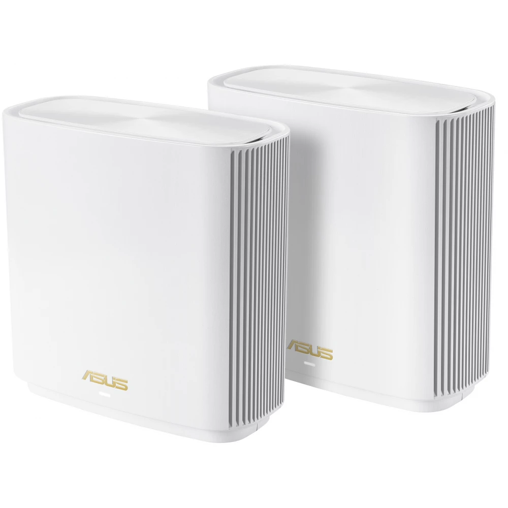 ASUS ZenWiFi XT8 AX6600 Mbps Tri-band OFDMA WiFi 6 mesh router rendszer fehér 2 db