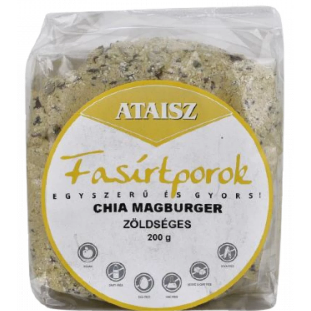 Ataisz chia magburger zöldségekkel 200 g