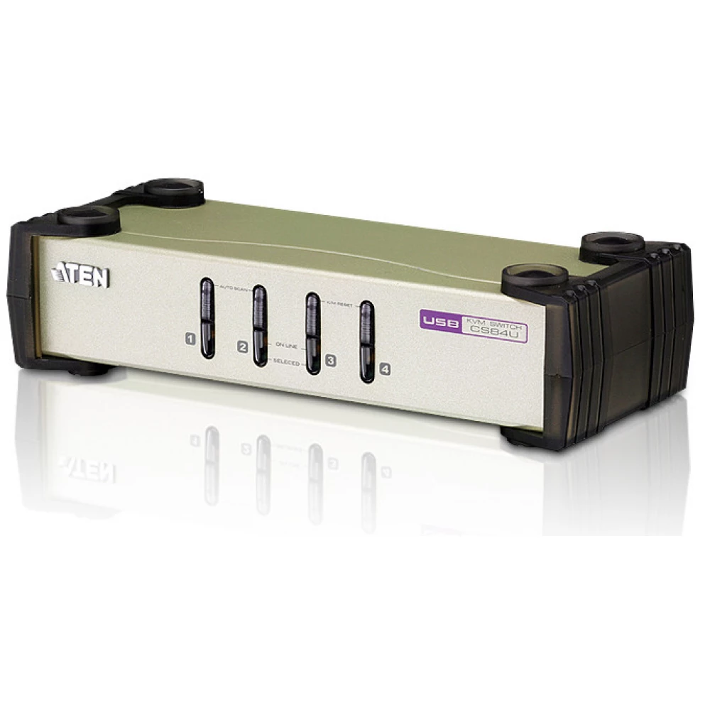 ATEN CS84U 4-Port PS/2-USB VGA KVM Switch