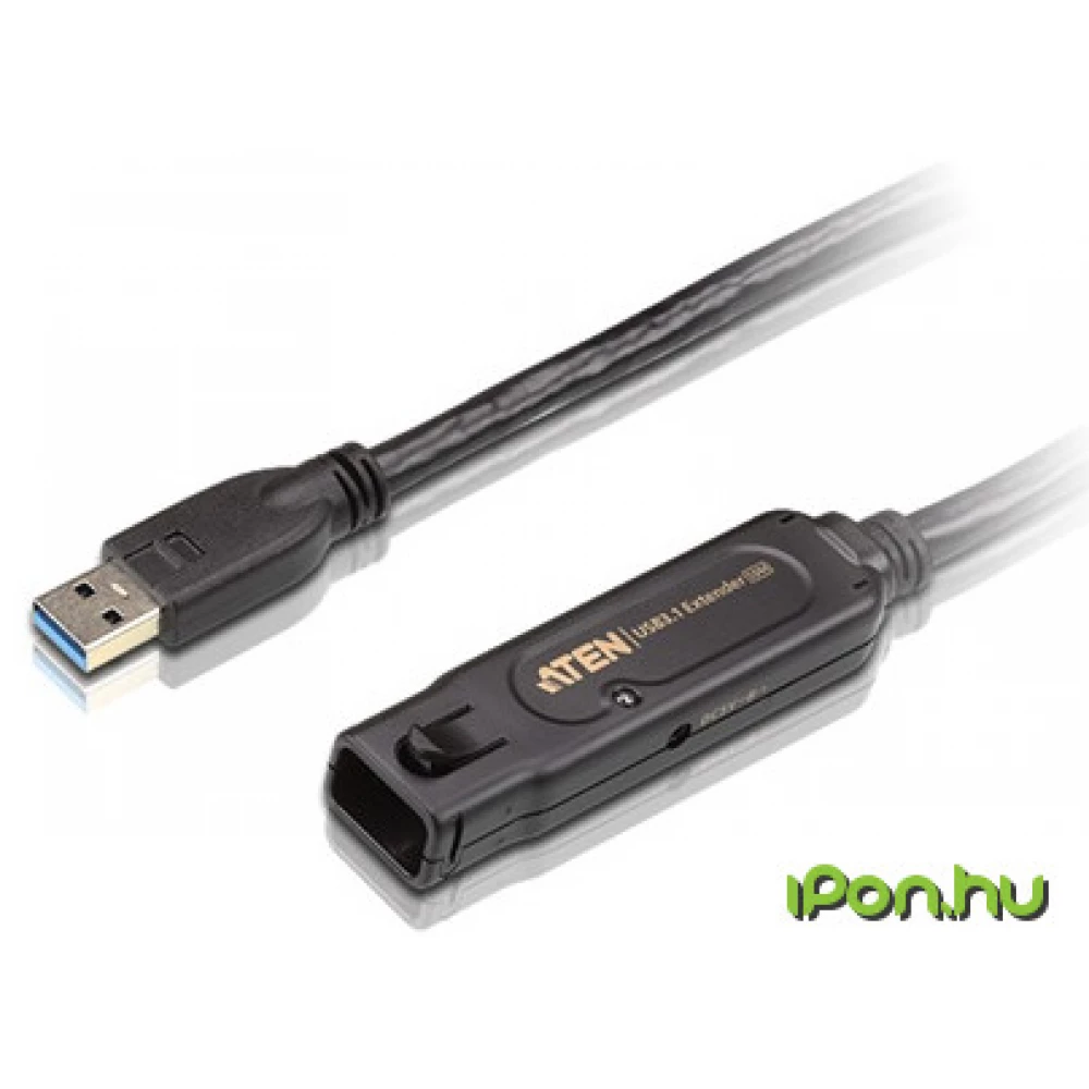 ATEN USB 3.1 Hosszabbító Fekete 10m UE3310-AT-G