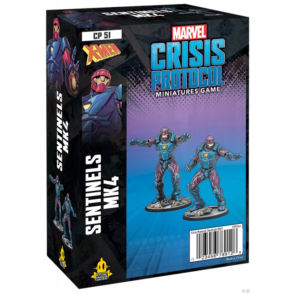 ATOMIC MASS GAMES Marvel: Crisis Protocol - Sentinel MK IV figura szett kiegészítő