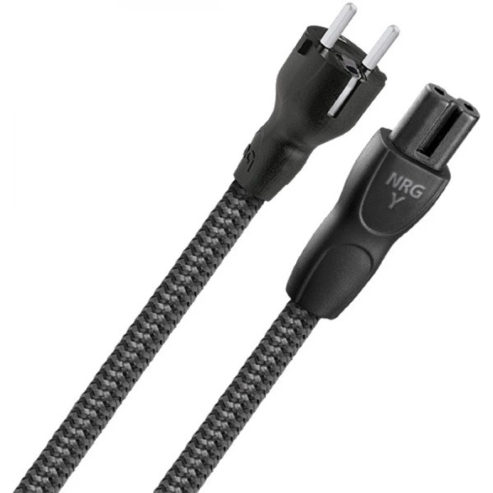 AUDIOQUEST 230V Piskóta Tápkábel Fekete 1m NRGY2EU01