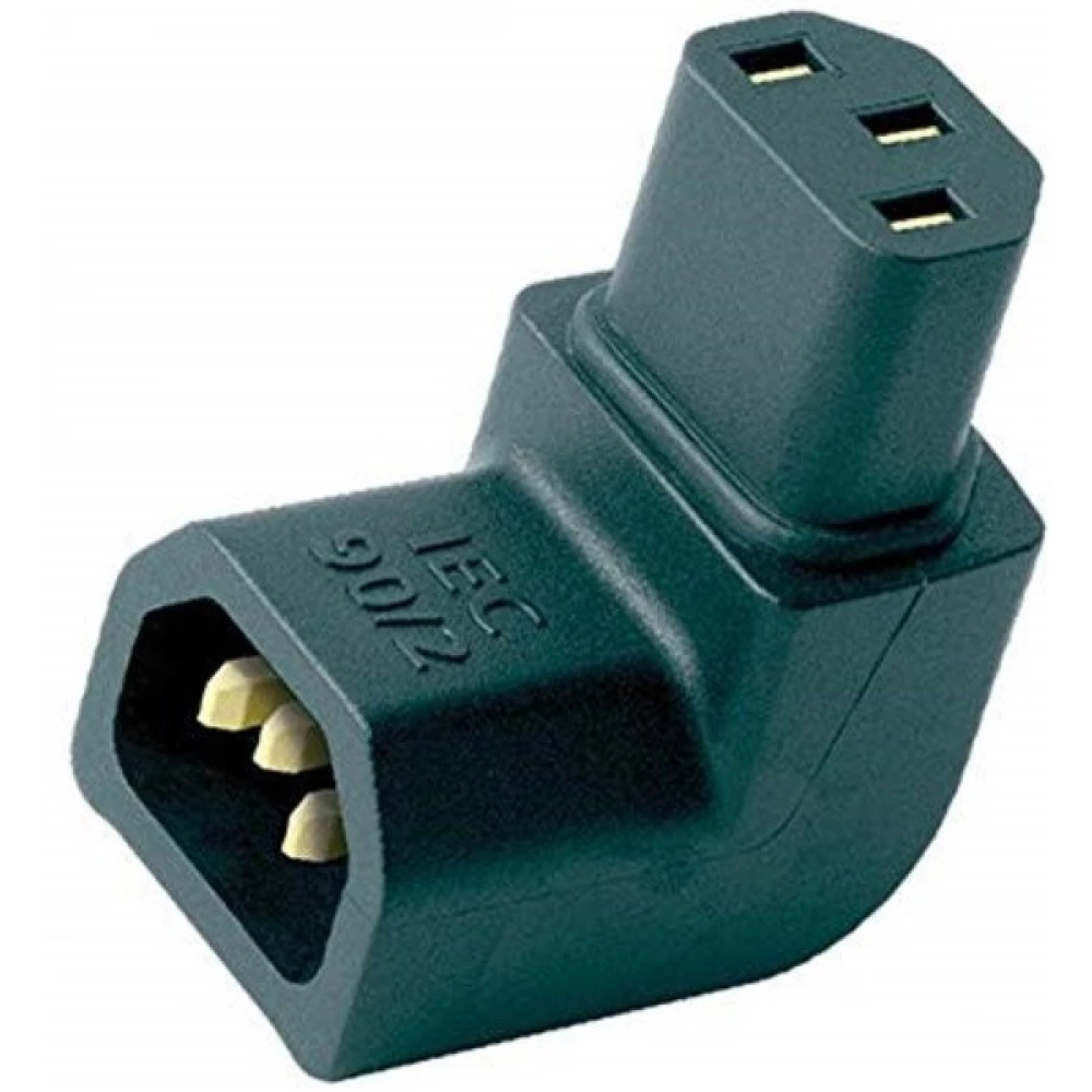 AUDIOQUEST IEC Tápkábel Fekete 3cm IEC90/2