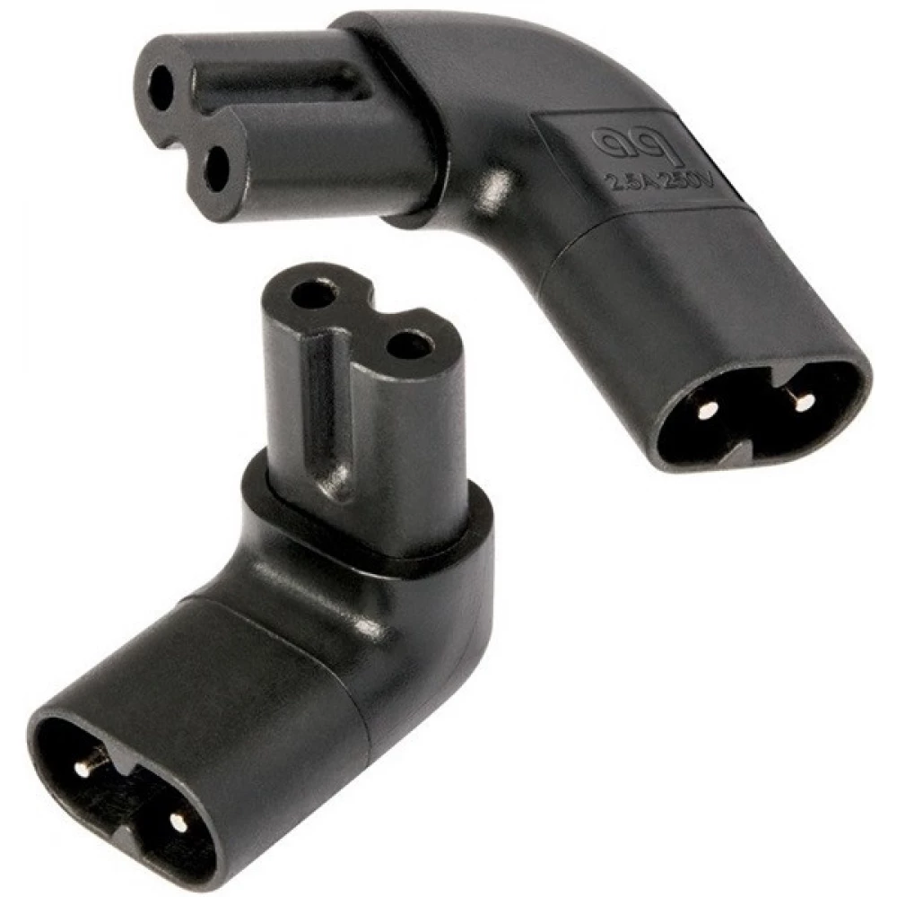 AUDIOQUEST Piskóta Tápkábel Fekete 3cm IEC90C7