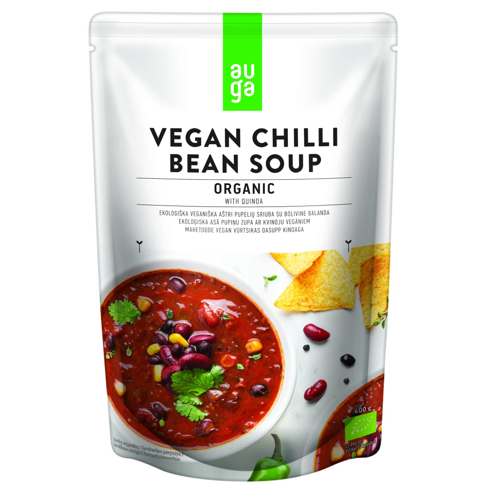 Auga bio vegán chilis bableves 400 g