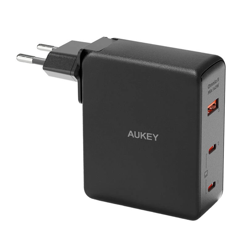 AUKEY PA-B7O 140W Wall charger fekete