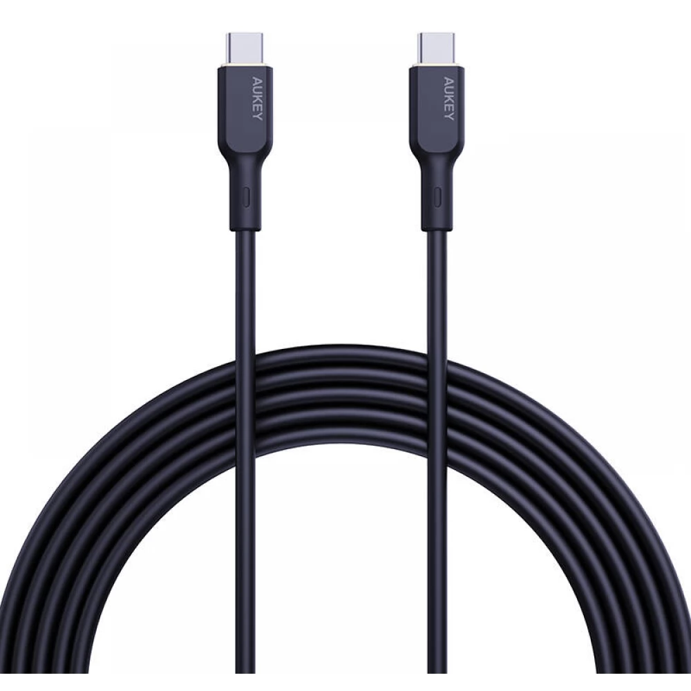 AUKEY USB 2.0 Type C Összekötő Fekete 1.8m CB-SCC102