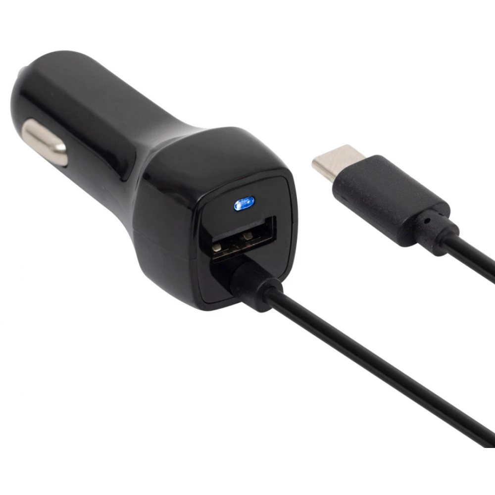 Autós USB töltő 2in1