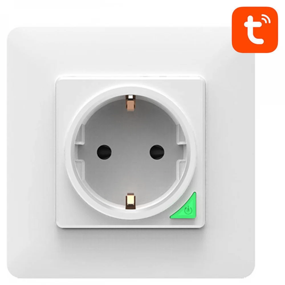 Avatto N-WOT10-EU-W Smart WiFi fali aljzat fehér