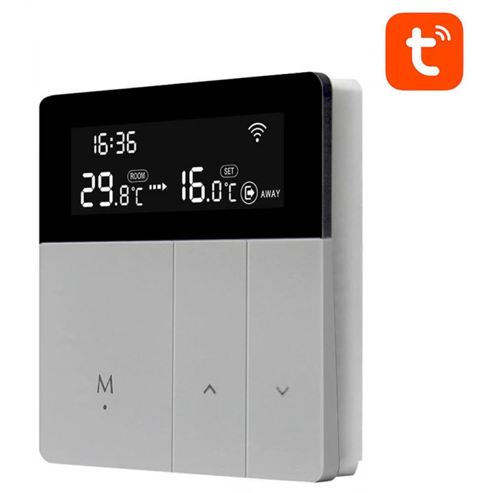 Avatto WT50 3A Wi-Fi Intelligens bojlermelegítő termosztát