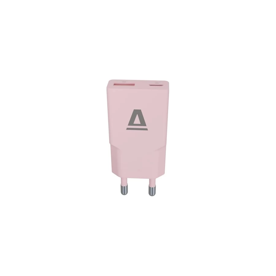 AVAX CH641P NANO SLIM 30W töltő adapter rózsaszín