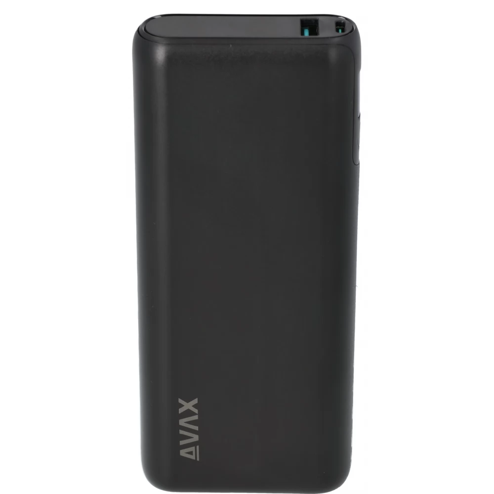 AVAX PB202B VITALITY PD/Type C 65W+QC 18W 20.000mAh gyorstöltő powerbank fekete