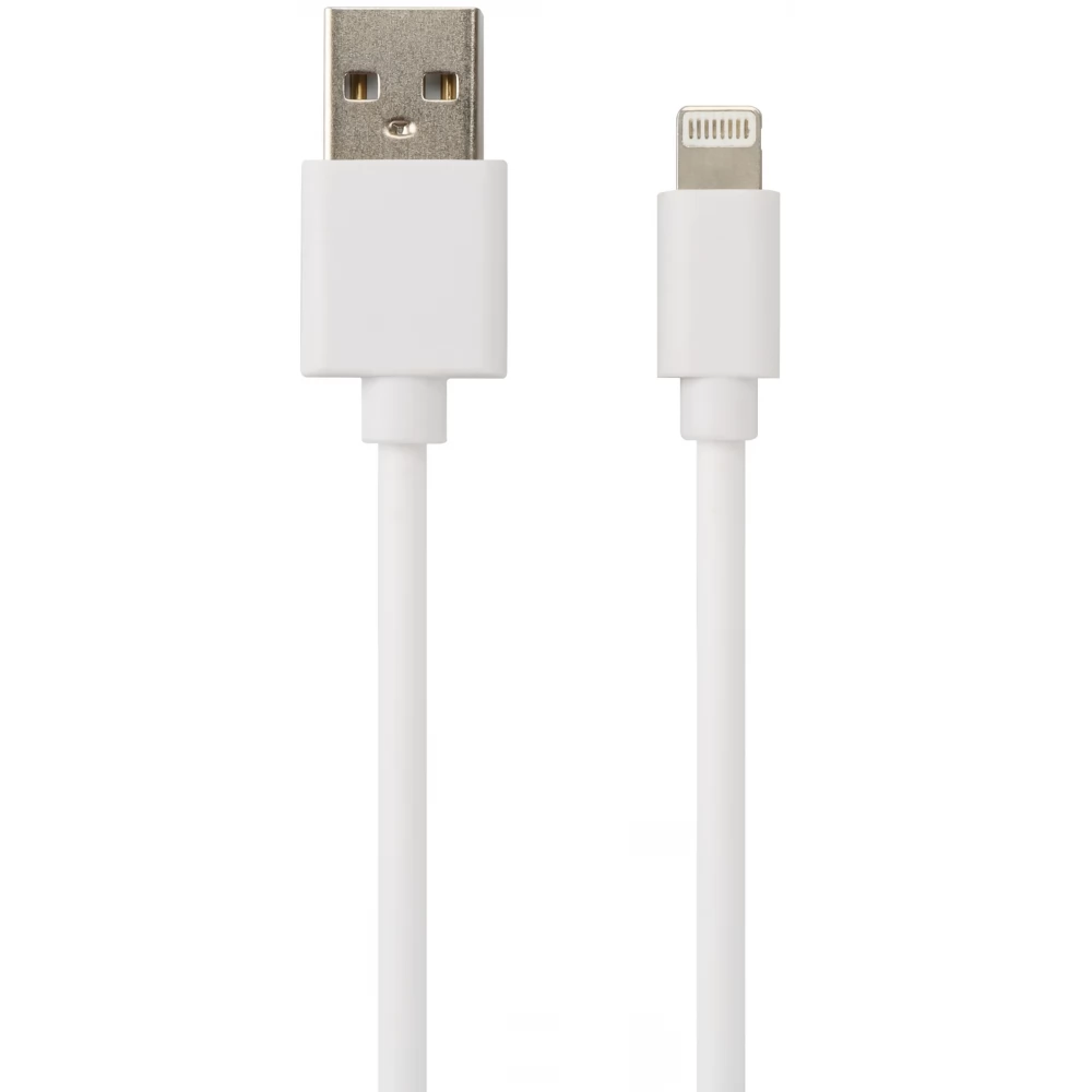 AVAX USB Lightning Töltő/adat Fehér 2m CB124W