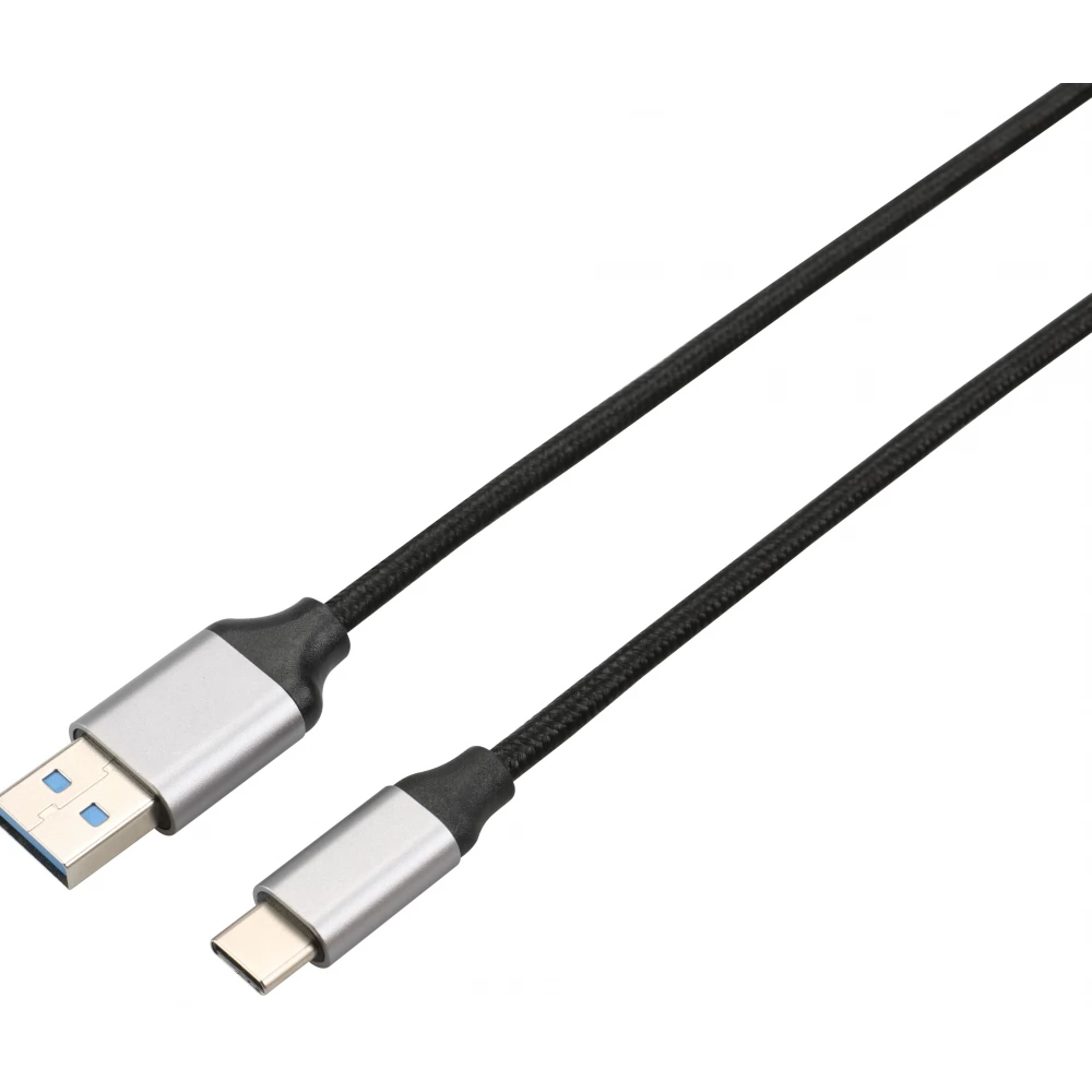 AVAX USB - USB 2.0 Type C Töltő/adat Szürke 1.5m CB301G
