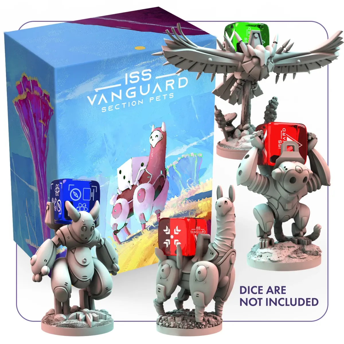 AWAKEN REALMS ISS Vanguard: Részleg P.E.T robot figurák társasjáték kiegészítő