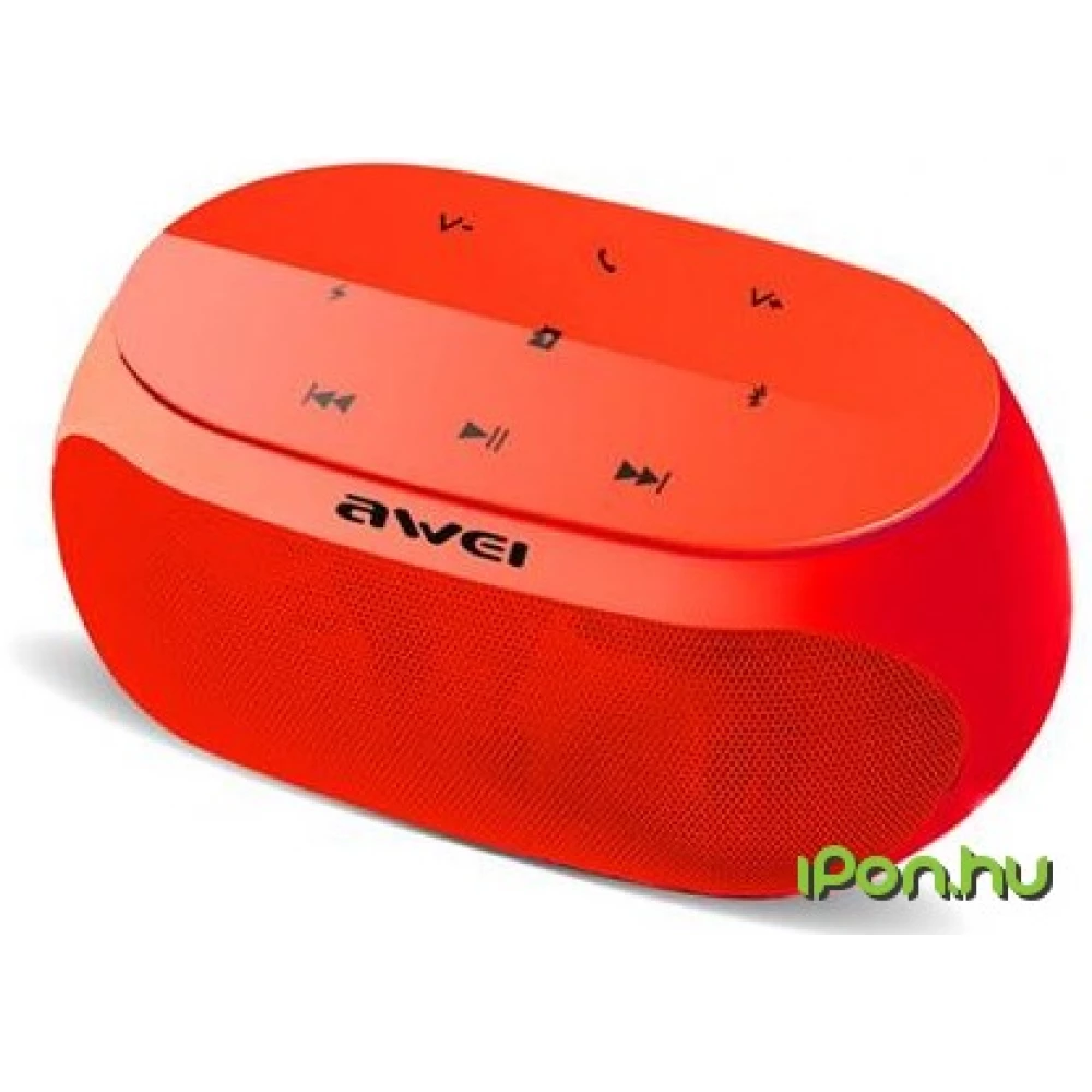 AWEI Y200 hordozható Bluetooth hangszóró piros