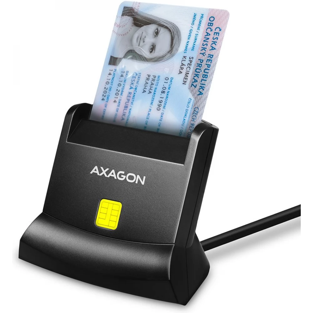 AXAGON CRE-SM4N smart card standreader olvasó