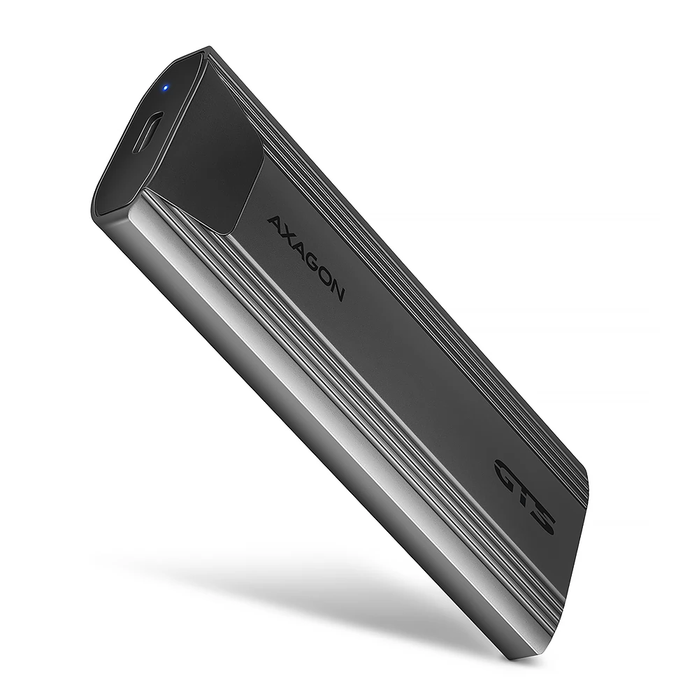 AXAGON EEM2-GTS2 USB-C 10Gbps M.2 NVMe & SATA SSD adapter