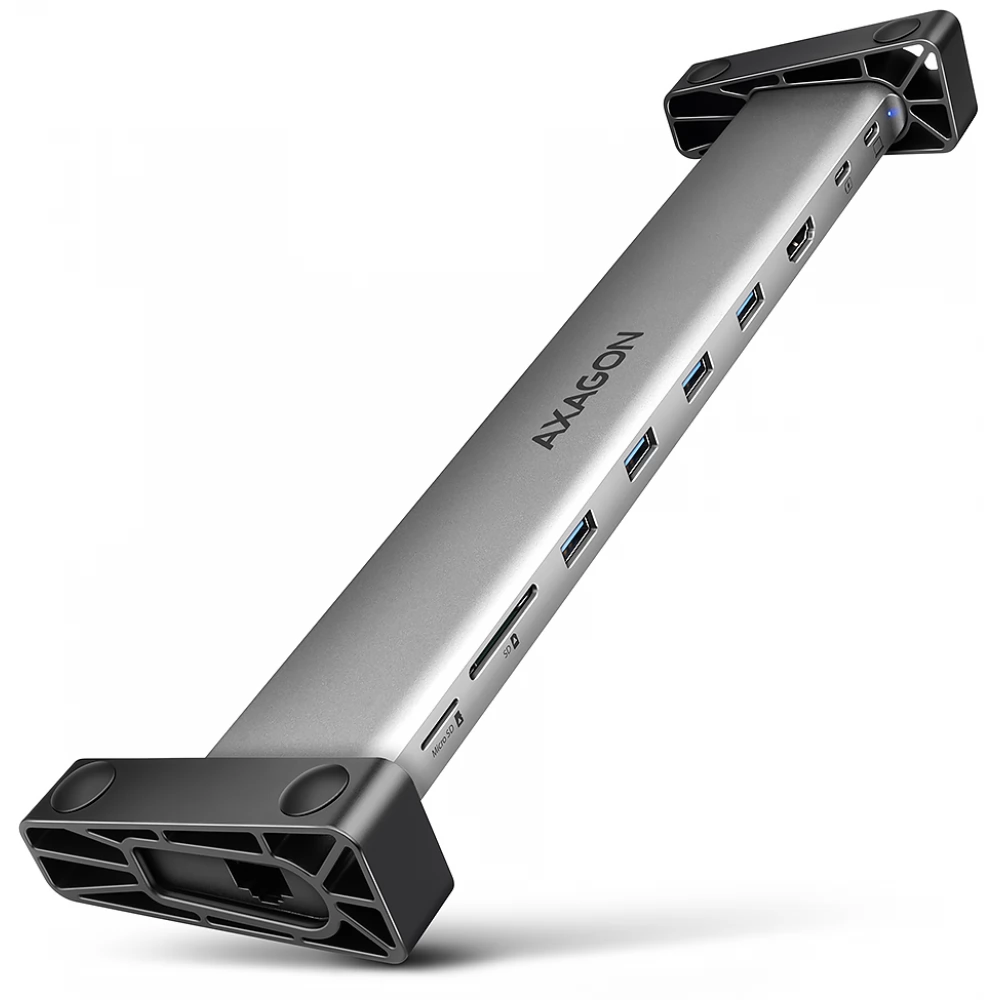 AXAGON HMC-10HLS USB-C 5Gbps LONGER 9in1 hub