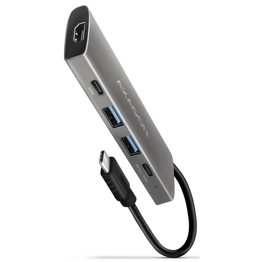 AXAGON HMC-5G2 SuperSpeed USB-C 10 Gbps SPEEDSTER 5H hub